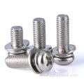 Bolt Or Screw And Washer Assemblies With Plain Washers